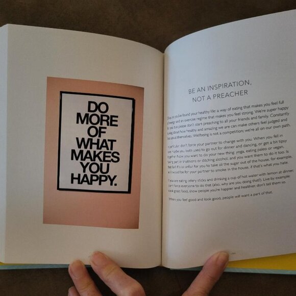 Hard Cover Self Care Inspirational Book Love Hope Peace Joy Light - Picture 2 of 11